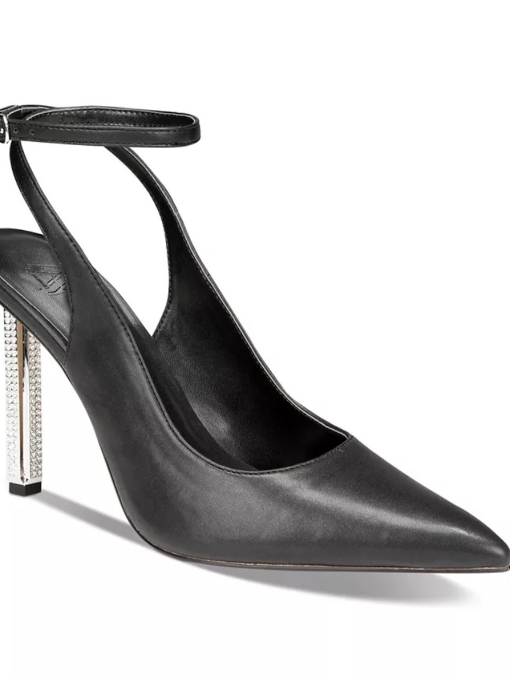 AAJ By Aminah Saraphina Embellished Heel Ankle-Strap Pumps